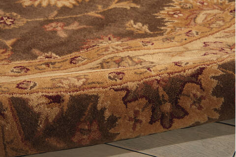 Nourison Heritage Hall Brown Star 80 X 80 Area Rug 805-143258 Image 2