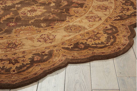 Nourison Heritage Hall Brown Star 80 X 80 Area Rug 805-143258 Image 4
