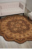 Nourison Heritage Hall Brown Star 80 X 80 Area Rug  805-143258 Thumb 3