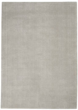 Nourison Sacramento Grey Rectangle 8x11 ft Wool Carpet 143284