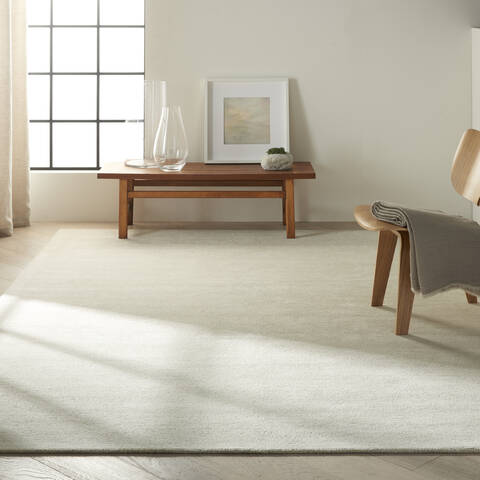 Nourison Sacramento Beige 79 X 99 Area Rug 805-143286 Image 2
