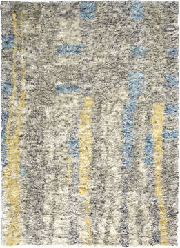 Nourison San Antonio Multicolor Rectangle 6x9 ft Wool Carpet 143288