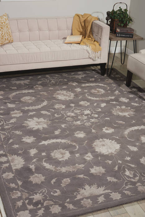 Nourison Symphony Grey 70 X 90 Area Rug 805-143325 Image 3