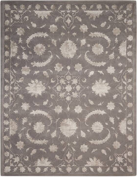 Nourison Symphony Grey Rectangle 7x9 ft Lucxelle Carpet 143325