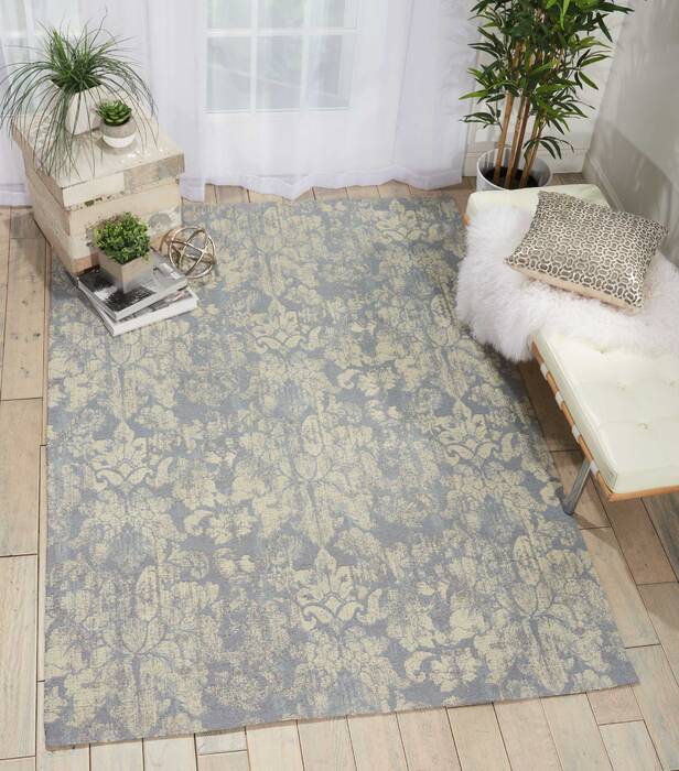 Nourison Vintage Lux Blue 50 X 80 Area Rug 805-143364 Image 3