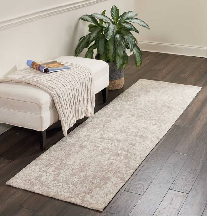 Nourison Vintage Lux Grey Runner 23 X 76 Area Rug 805-143366 Image 3