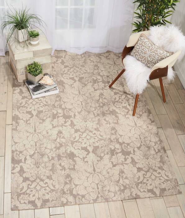 Nourison Vintage Lux Grey 50 X 80 Area Rug 805-143368 Image 3