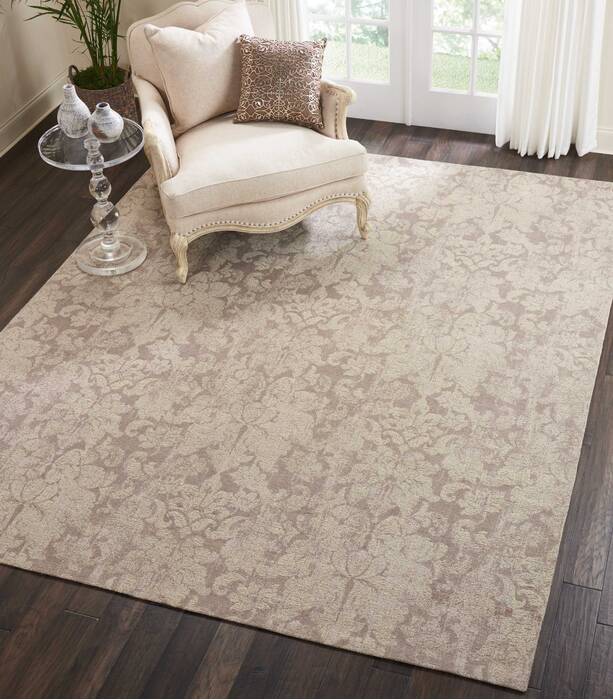 Nourison Vintage Lux Grey 80 X 100 Area Rug 805-143369 Image 3