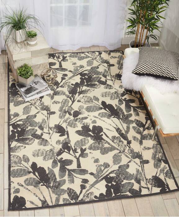 Nourison Vintage Lux Grey 50 X 80 Area Rug 805-143372 Image 3