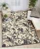 Nourison Vintage Lux Grey 50 X 80 Area Rug 805-143372 Thumb 3