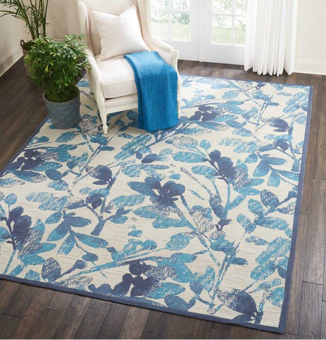 Nourison Vintage Lux Purple 80 X 100 Area Rug 805-143377 Image 3