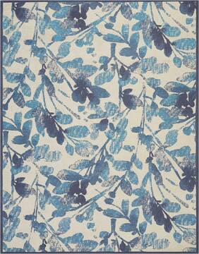 Nourison Vintage Lux Purple Rectangle 8x10 ft Polyester Carpet 143377