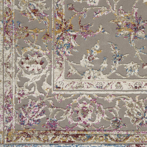 Nourison Vintage Vita Grey 90 X 120 Area Rug 805-143384 Image 5