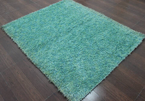 Shaggy Green Shaggy 48 X 56 Area Rug 902-143396 Image 1