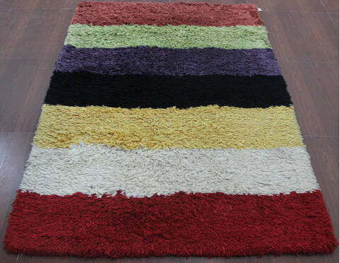 Shaggy Multicolor Shaggy 44 X 66 Area Rug 902-143399 Image 3