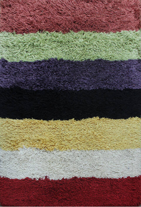 Shaggy Multicolor Shaggy 44 X 66 Area Rug 902-143399 Image 0