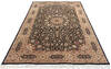 Pak-Persian Black Hand Knotted 61 X 93  Area Rug 700-143406 Thumb 1
