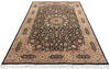 Pak-Persian Black Hand Knotted 61 X 93 Area Rug 700-143406 Thumb 1