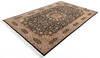 Pak-Persian Black Hand Knotted 61 X 93 Area Rug 700-143406 Thumb 2