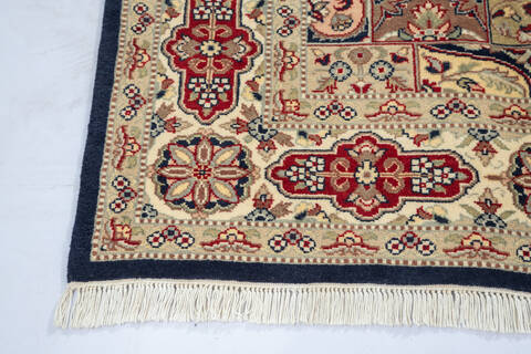 Pak-Persian Blue Hand Knotted 60 X 93 Area Rug 700-143408 Image 2