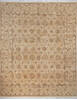Pak-Persian Beige Hand Knotted 81 X 100  Area Rug 700-143412 Thumb 0
