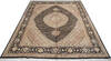 Pak-Persian Black Hand Knotted 80 X 104 Area Rug 700-143413 Thumb 1
