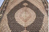 Pak-Persian Black Hand Knotted 80 X 104 Area Rug 700-143413 Thumb 3