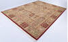 Pak-Persian Red Hand Knotted 80 X 103  Area Rug 700-143414 Thumb 2