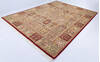 Pak-Persian Red Hand Knotted 80 X 103 Area Rug 700-143414 Thumb 2