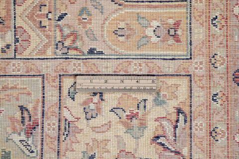 Pak-Persian Blue Hand Knotted 80 X 105 Area Rug 700-143416 Image 7