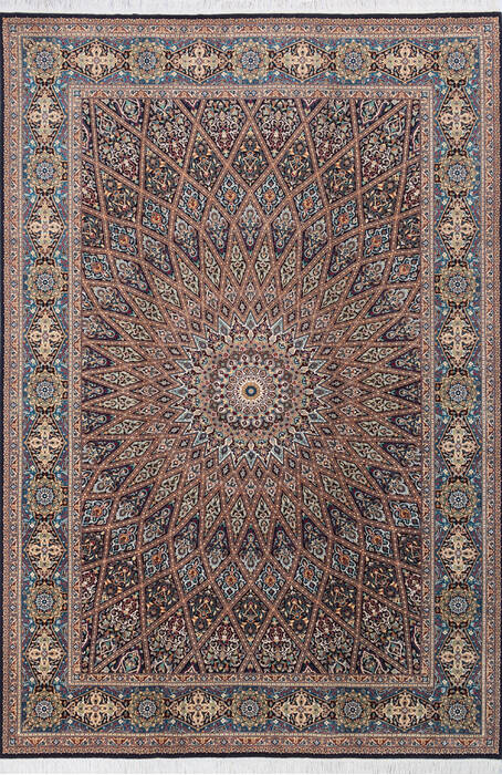 Pak-Persian Black Hand Knotted 62 X 92 Area Rug 700-143417 Image 0