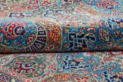 Pak-Persian Blue Hand Knotted 61 X 92 Area Rug 700-143419 Image 7