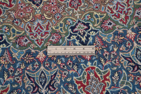 Pak-Persian Blue Hand Knotted 61 X 92 Area Rug 700-143419 Image 8