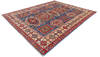 Kazak Blue Hand Knotted 82 X 101 Area Rug 700-143421 Thumb 2