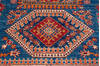 Kazak Blue Hand Knotted 82 X 101  Area Rug 700-143421 Thumb 4