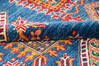 Kazak Blue Hand Knotted 82 X 101 Area Rug 700-143421 Thumb 6