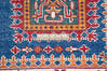 Kazak Blue Hand Knotted 82 X 101 Area Rug 700-143421 Thumb 7