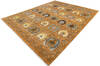 Chobi Yellow Hand Knotted 81 X 102 Area Rug 700-143428 Thumb 2