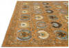 Chobi Yellow Hand Knotted 81 X 102 Area Rug 700-143428 Thumb 3