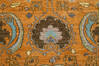 Chobi Yellow Hand Knotted 81 X 102 Area Rug 700-143428 Thumb 6