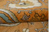 Chobi Yellow Hand Knotted 81 X 102 Area Rug 700-143428 Thumb 7