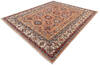 Kazak Orange Hand Knotted 80 X 95  Area Rug 700-143431 Thumb 2