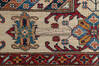 Kazak Orange Hand Knotted 80 X 95 Area Rug 700-143431 Thumb 8