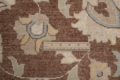 Chobi Beige Hand Knotted 810 X 119 Area Rug 700-143433 Image 8