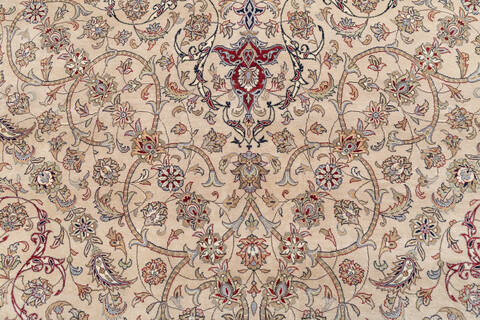 Pak-Persian Beige Hand Knotted 911 X 141 Area Rug 700-143437 Image 6