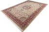 Pak-Persian Beige Hand Knotted 911 X 141  Area Rug 700-143437 Thumb 2