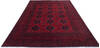 Khan Mohammadi Red Hand Knotted 83 X 112  Area Rug 700-143442 Thumb 1