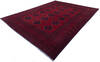 Khan Mohammadi Red Hand Knotted 83 X 112  Area Rug 700-143442 Thumb 2