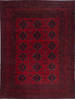 Khan Mohammadi Red Hand Knotted 83 X 112  Area Rug 700-143442 Thumb 0