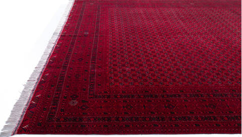 Khan Mohammadi Red Hand Knotted 101 X 155 Area Rug 700-143444 Image 3